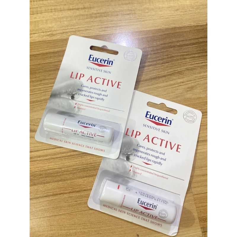 (Ready Stock) Eucerin Lip Active 4.8g
