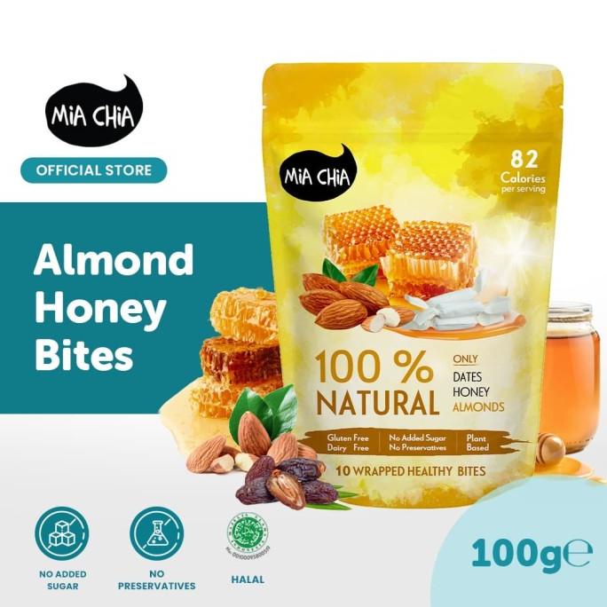 

Healthy Snack Mia Chia Almond Honey Bites