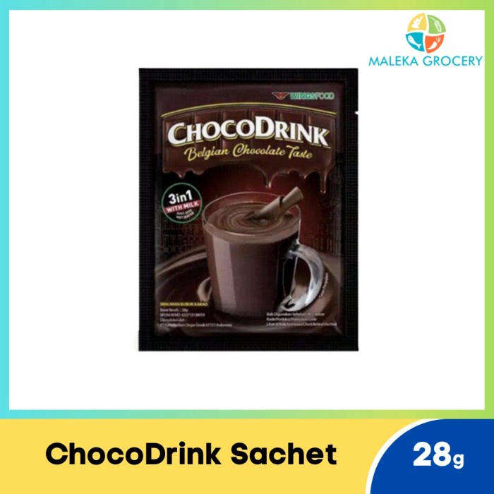 

ChocoDrink Belgian Chocolate Taste Sachet 28 gram