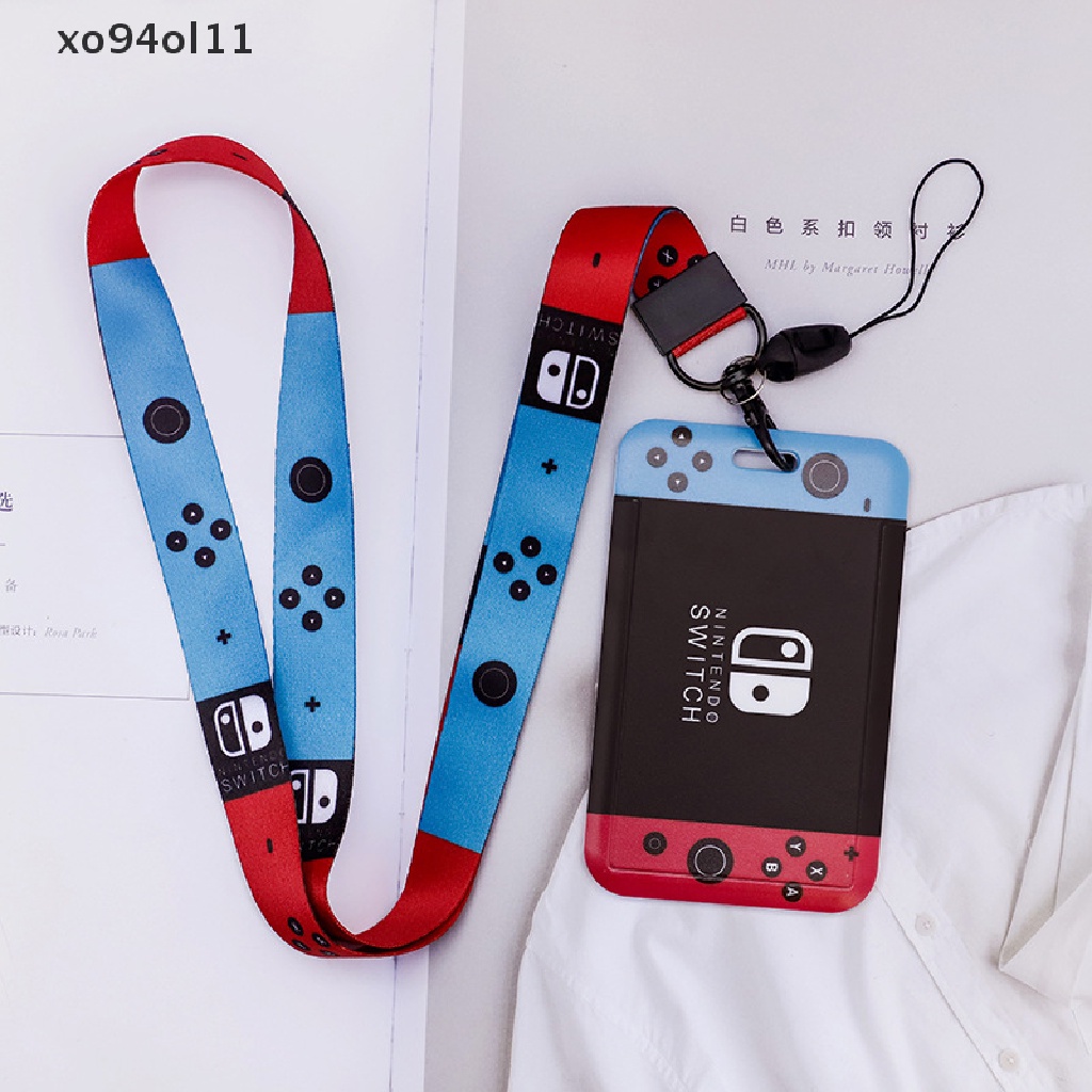 Xo Ins Tali Lanyard Transparan Holder Kartu Kredit / Pass Untuk Pasangan / Pria / Wanita