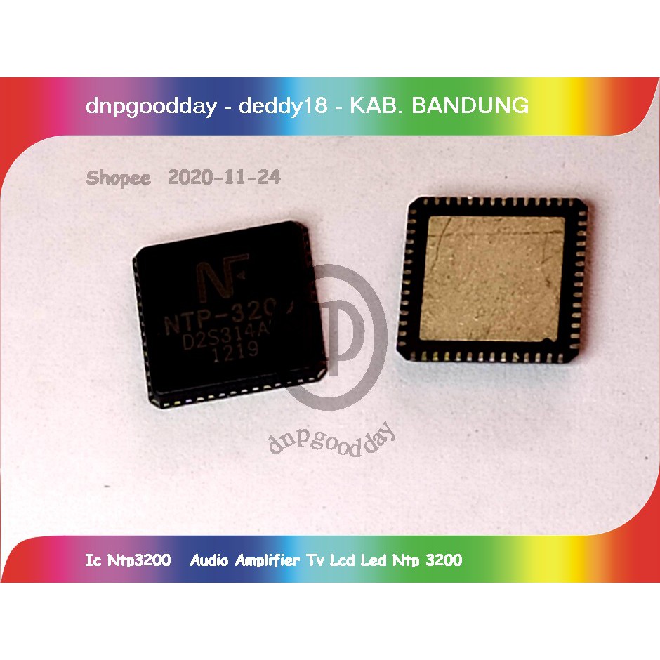 Ic Ntp3200   Audio Amplifier Tv Lcd Led Ntp 3200