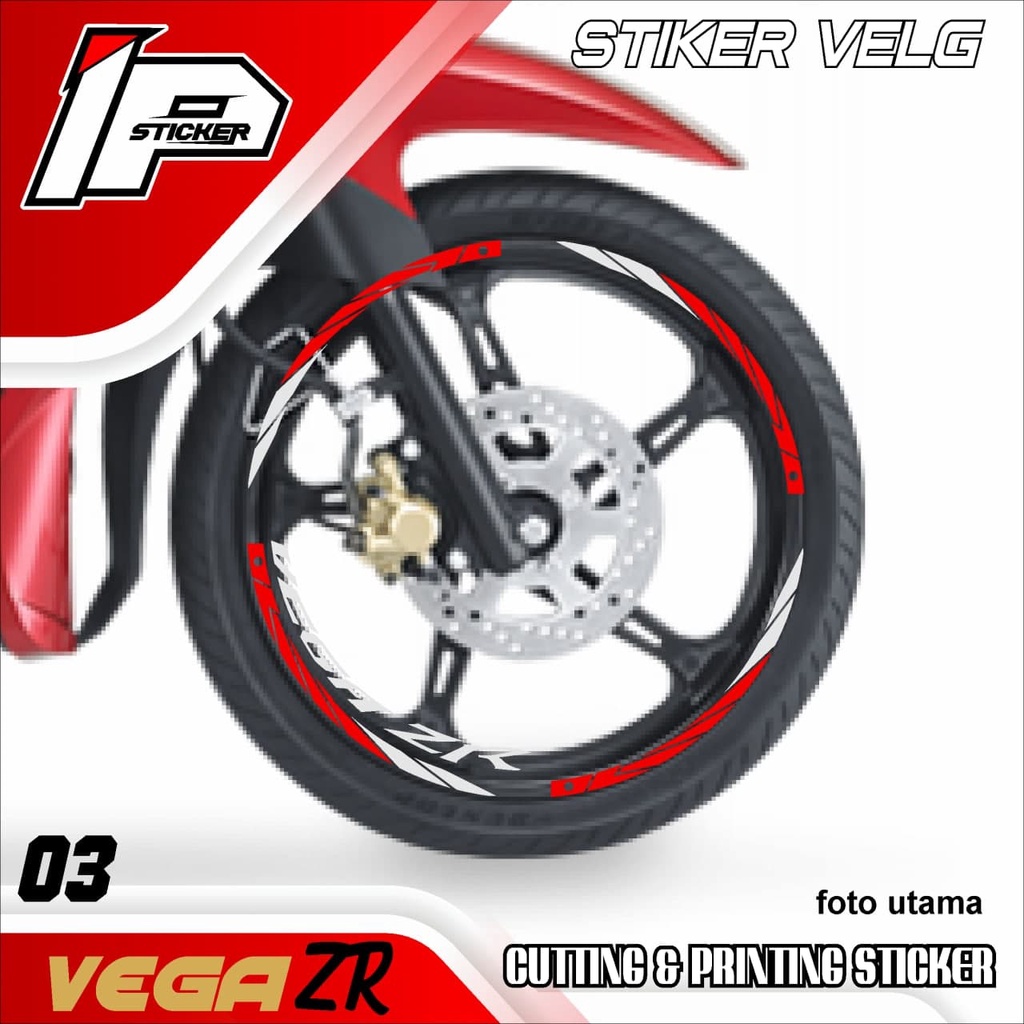 (COD) CUTTING STICKER VELG VEGA ZR - CUTTING VELG MOTOR VEGA ZR.03