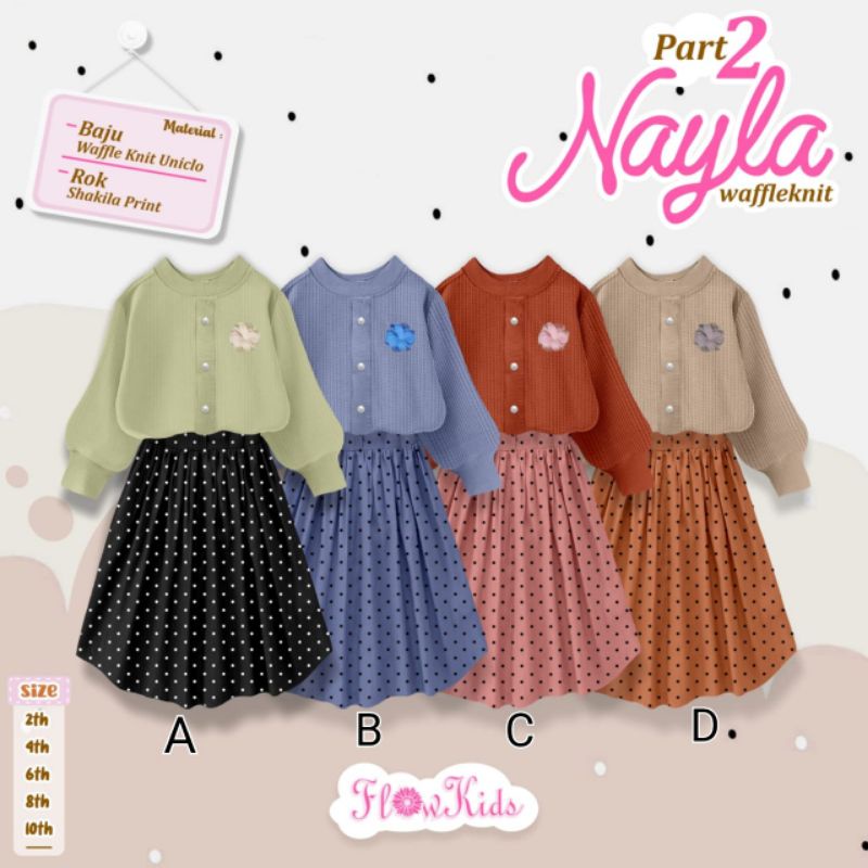 Nayla Waffleknit  Flowkids
