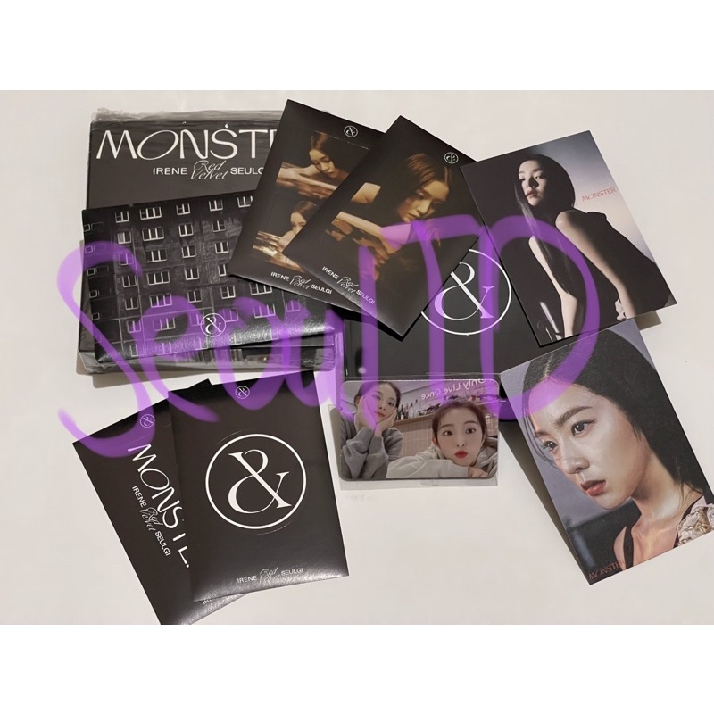 Red Velvet Irene Seulgi I&S - Monster Album