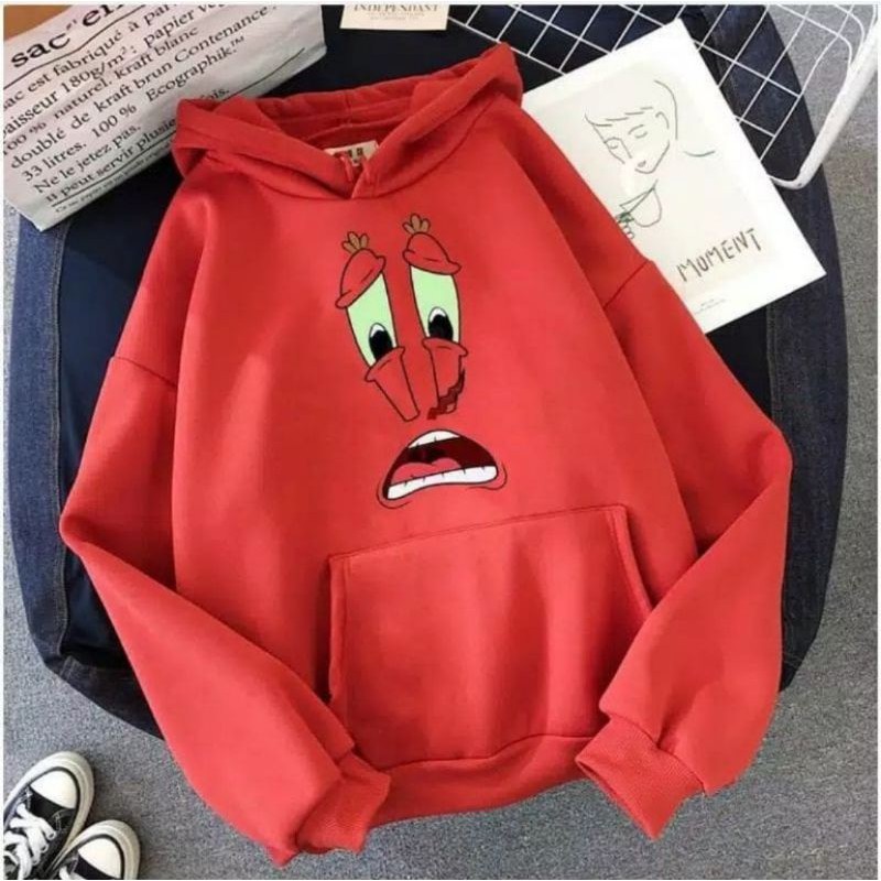 Hoodie Patrick Spongebob Plankton