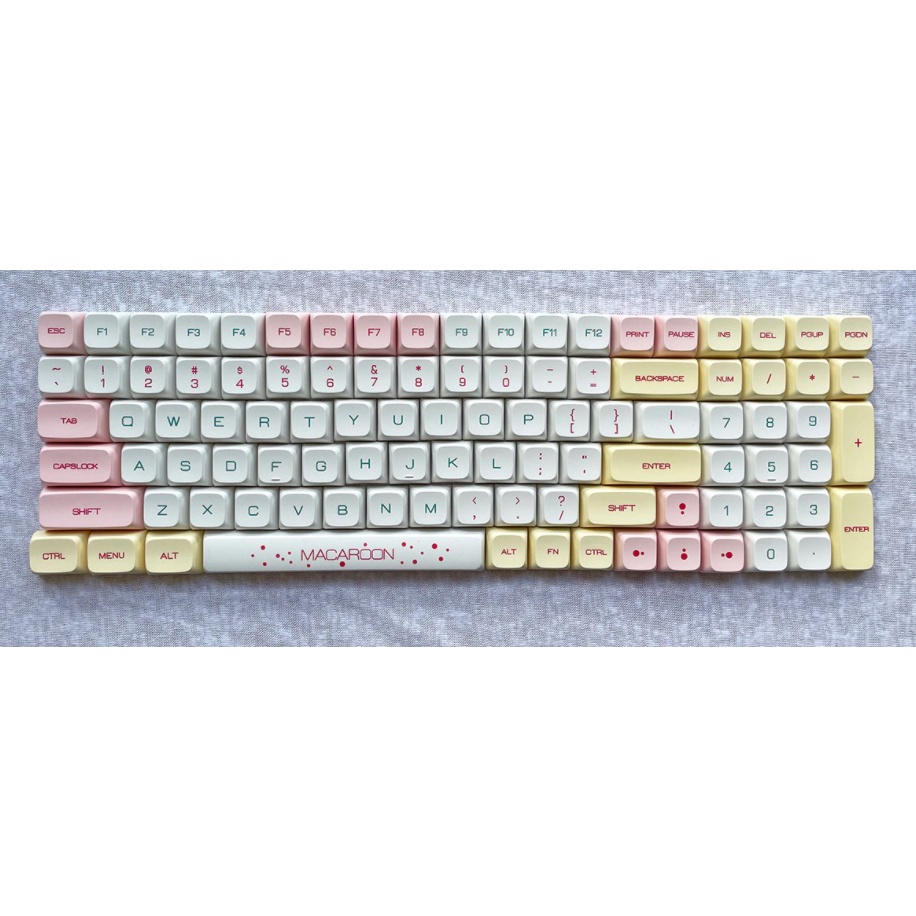 KEYCAPS MACARON THEME XDA Profile - PBT Dye Sub