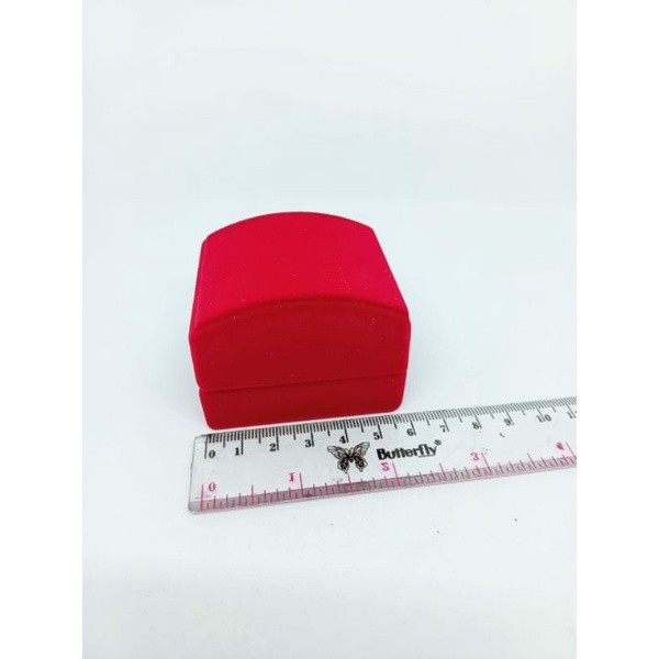 kotak perhiasan bentuk love lis gold &amp; bentuk peti harta karun/ kotak cincin bagus