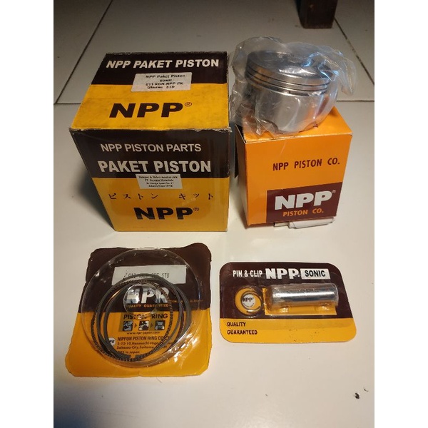 piston kit npp sonic 58 mm pen 13 std
