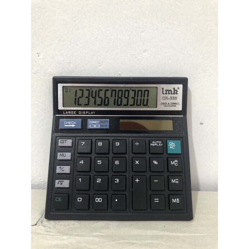 

kalkulator 12digits LMK CR-388