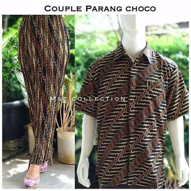 SETELAN KEMEJA BATIK ROK PRISKET PLISKET