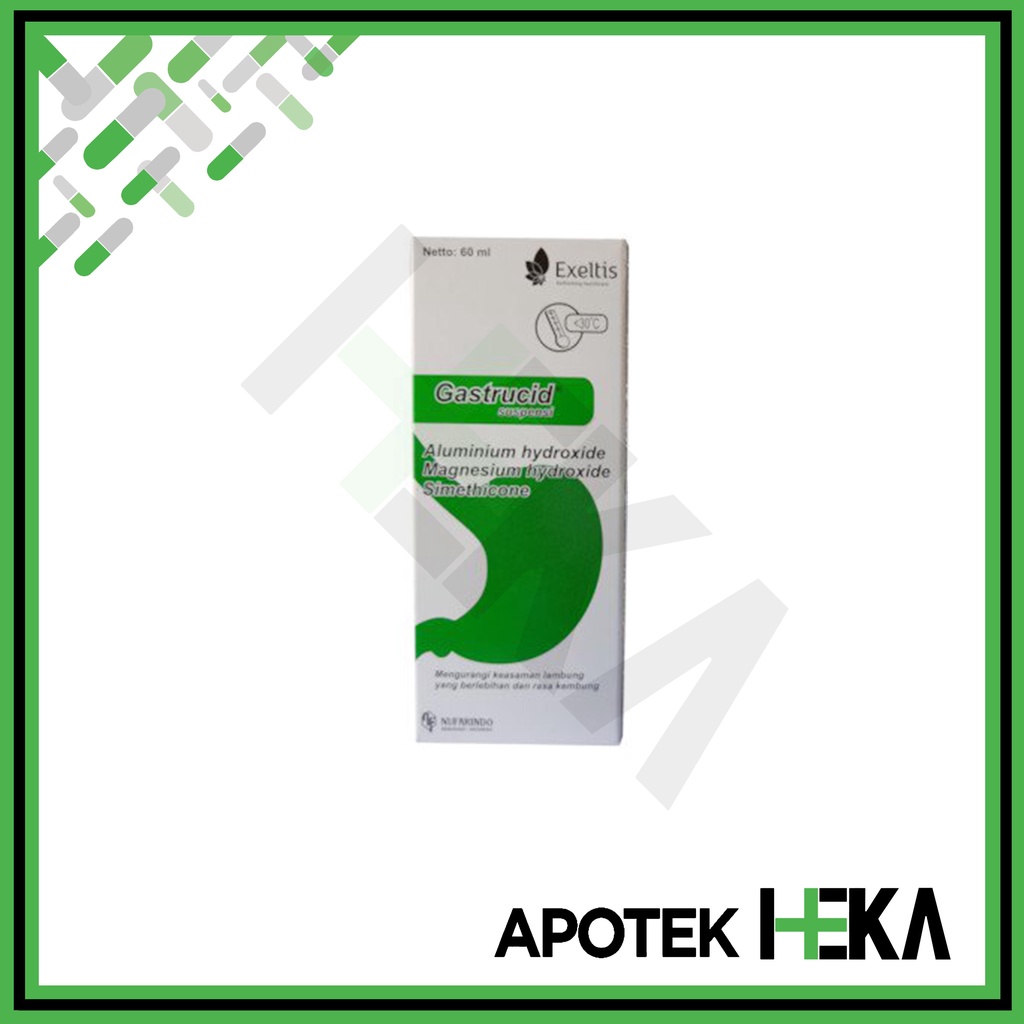 Gastrucid Syrup 60 ml - Sirup Obat Maag Lambung (SEMARANG)