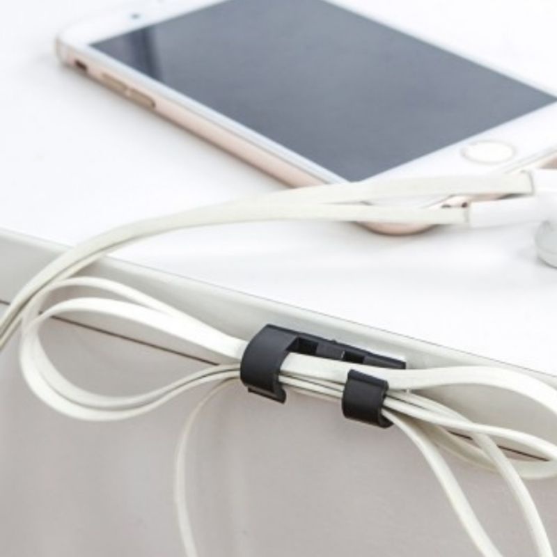 Klip kabel 20 pcs / Organizer cable clip / Klip penjepit kabel 20 pcs