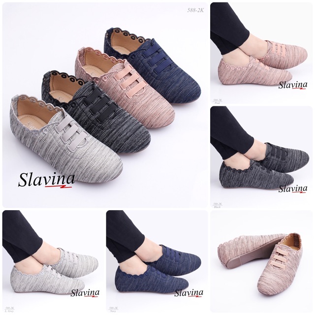 [JUALSEMUA18]Sepatu Slavina 588-2K