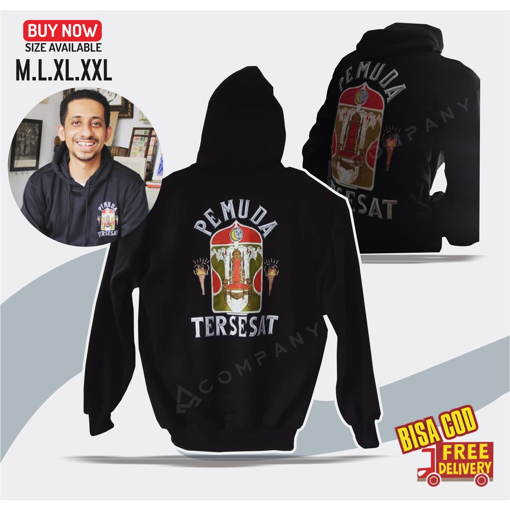 Kaos Baju Murah Pria Wanita Pemuda Tersesat Tretan Muslim habib Jafar Coki dan hoodie