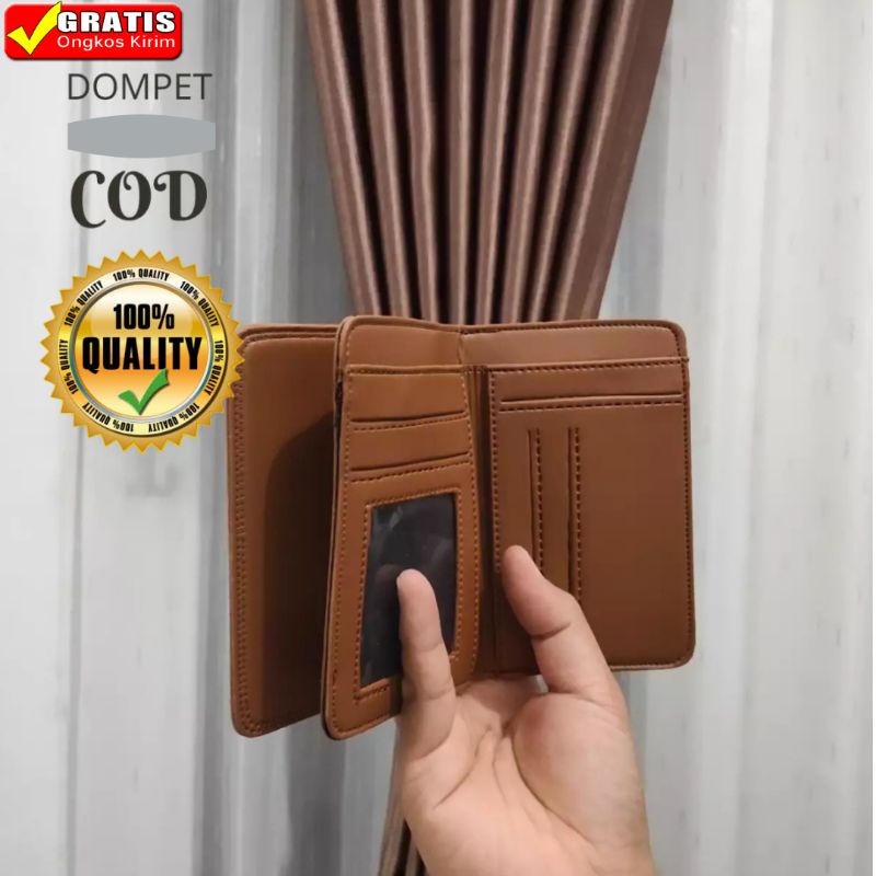 DOMPET PRIA KULIT SEMI TANGGUNG 3/4 PREMIUM