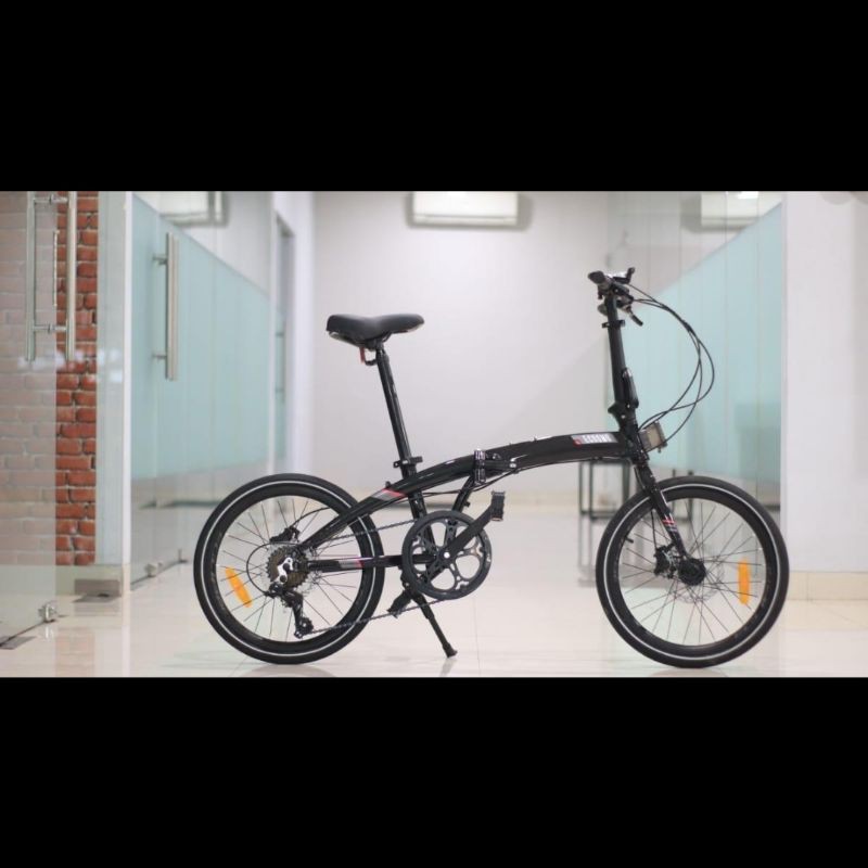 sepeda lipat element ecosmo 7 speed alloy uk 20 inch