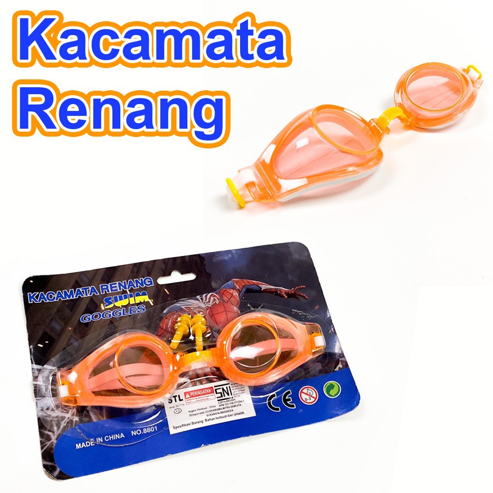 Kacamata Mata Renang Anak Anti Fog - Swim Goggles Kids Grosir Murah