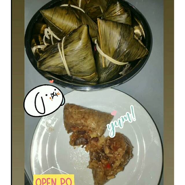 

Bacang ketan medan & Vegetarian ( Min 5 pcs )