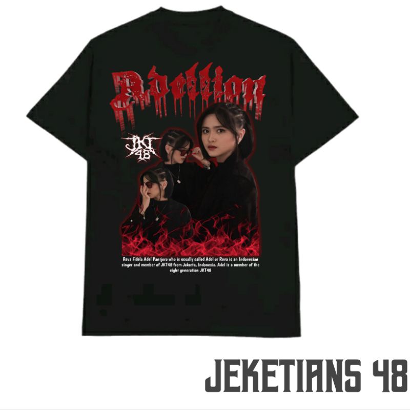 T-Shirt Adellion / Kaos Reva Fidela Adel JKT48