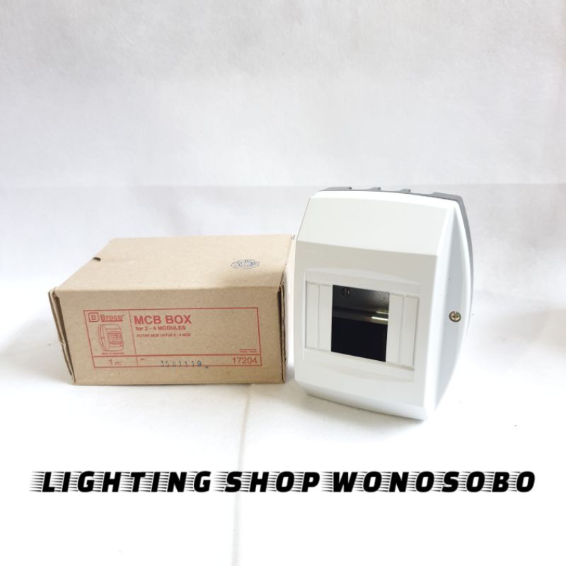 Box mcb broco 4 group pemasangan luar 17204