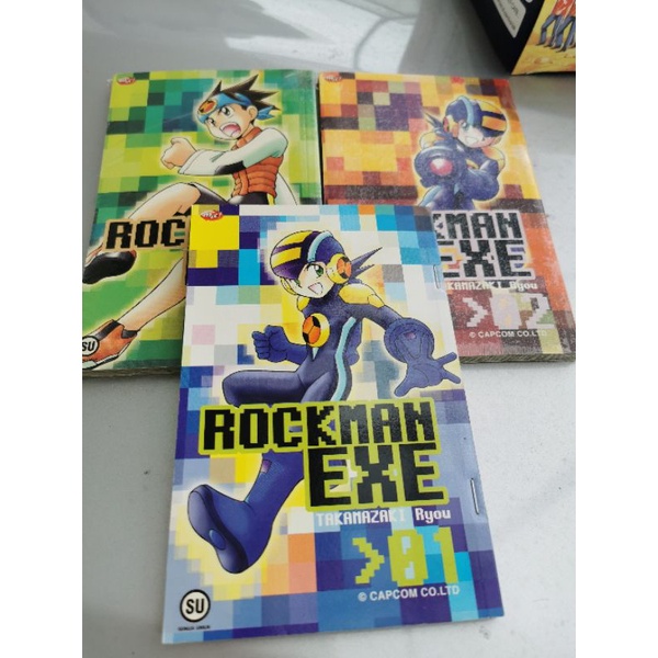 buku komik Rockman Exe