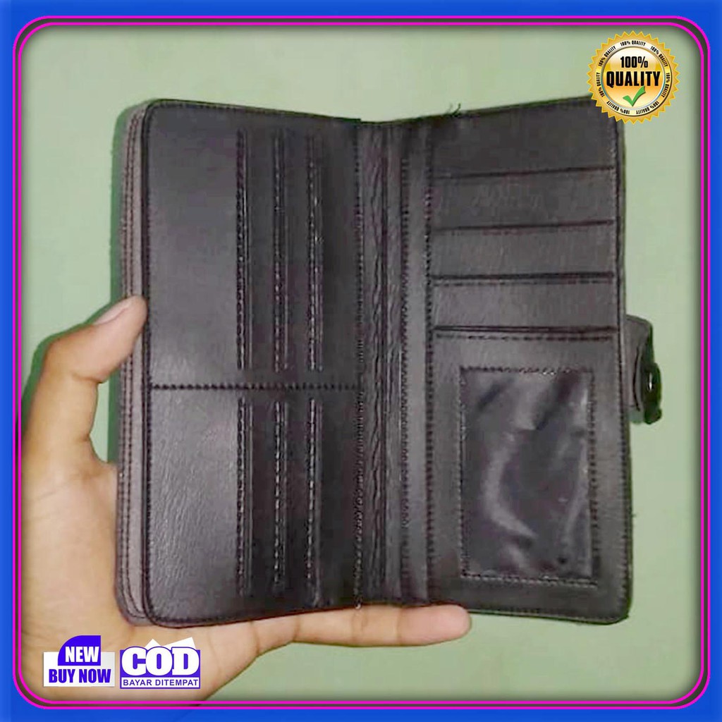 Dompet Grosir Panjang kancing  Original Simple Elegan DOMPET DISTRO BAYAR DI TEMPAT