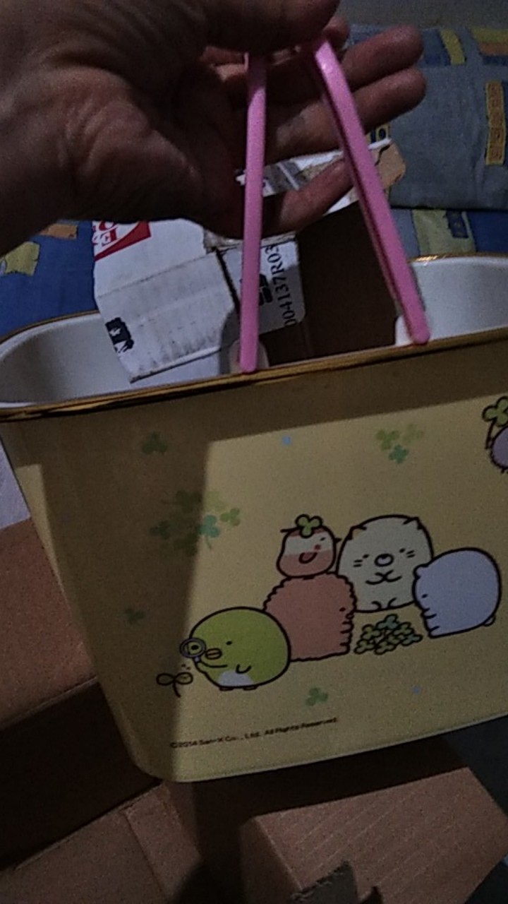 Kotak Plastik Pegangan Karakter