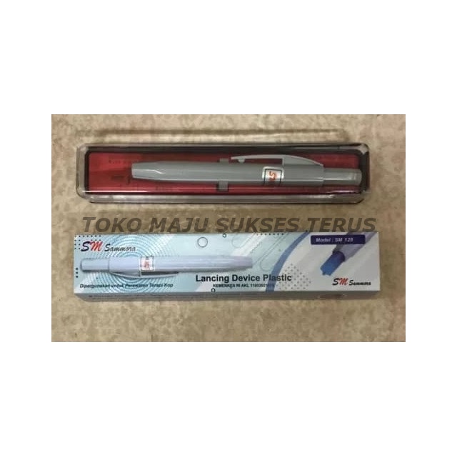 Pena Bekam Sammora Lancing Device Pen Plastik SM 128