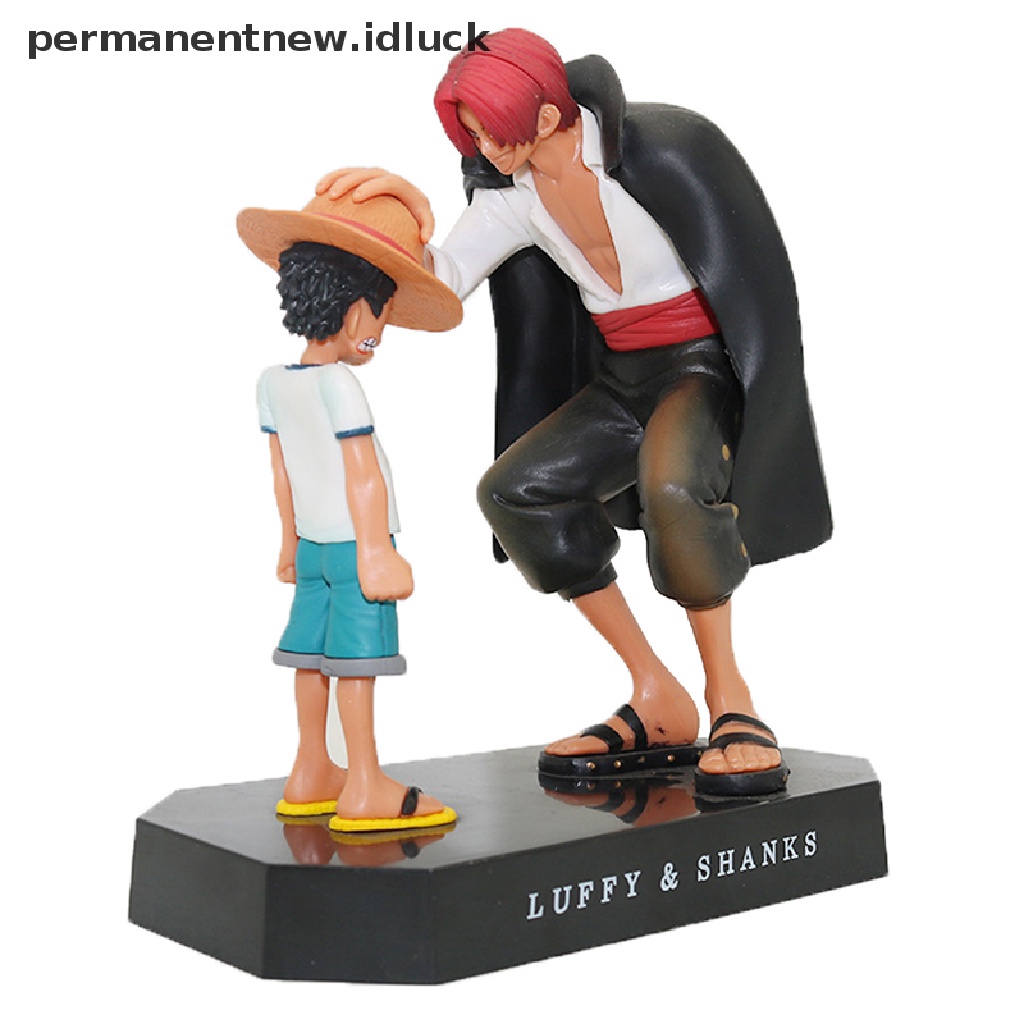 Mainan Action Figure Anime One Piece Luffy Shunks Bahan PVC