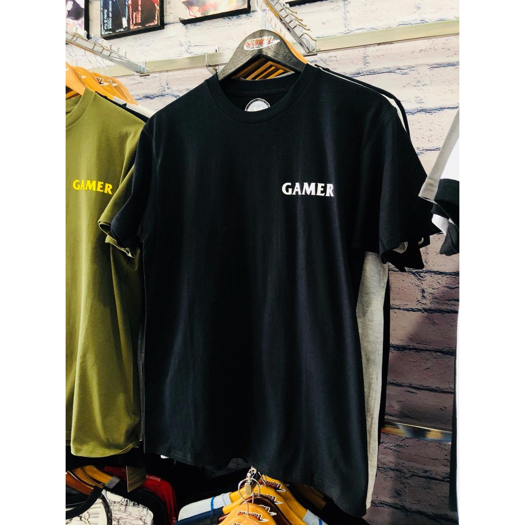 KAOS GAMER ANTI BACOT CLUB BLACK