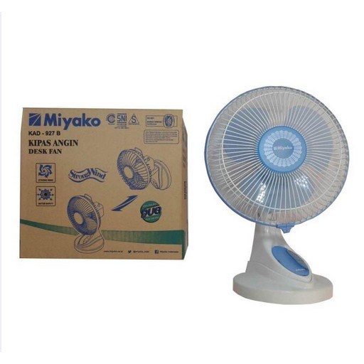 kipas angin miyako kad-927 bgb / kipas miyako 9 inci kad 927bgb / kad927bgb / kad 927