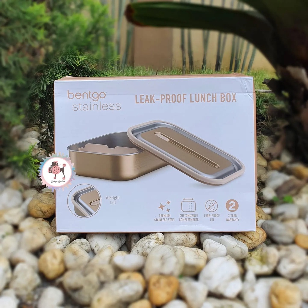 Bentgo Stainless Steel Lunch Box - Gold