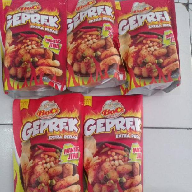 

[KODE Z4] Geprek mantap jiwa 1 paket isi 5