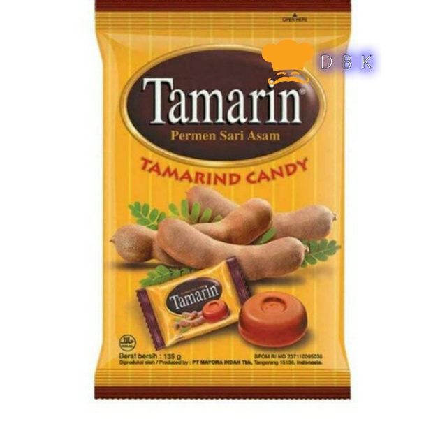 

Permen Tamarin Zak 135 Gr @ 50 Pcs tamarind sari asam candy