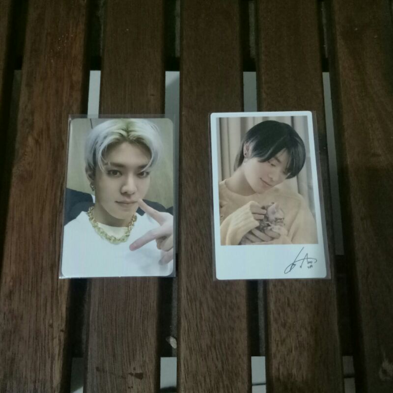Yuta Photocard NCT127 Punch 1st Player & Polaroid Nature Republic