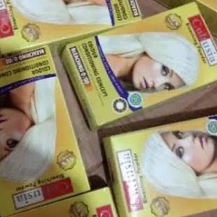 ♬ BLEACHING SEMIR RAMBUT PUTIH PEWARNA RAMBUT CAT RAMBUT CULTUSIA ❂