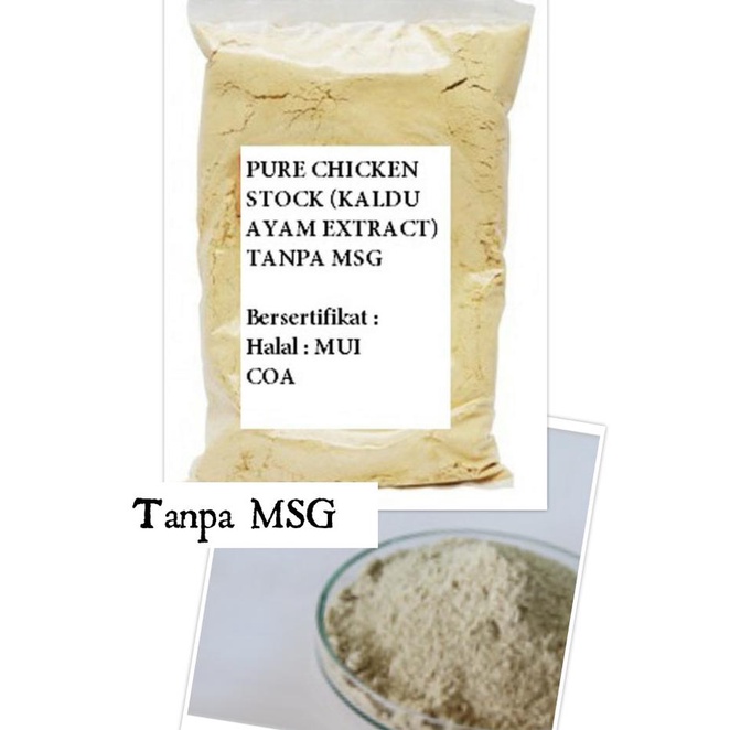

Ω Pure Chicken Stock / Kaldu Ayam Extract - Tanpa MSG ➫