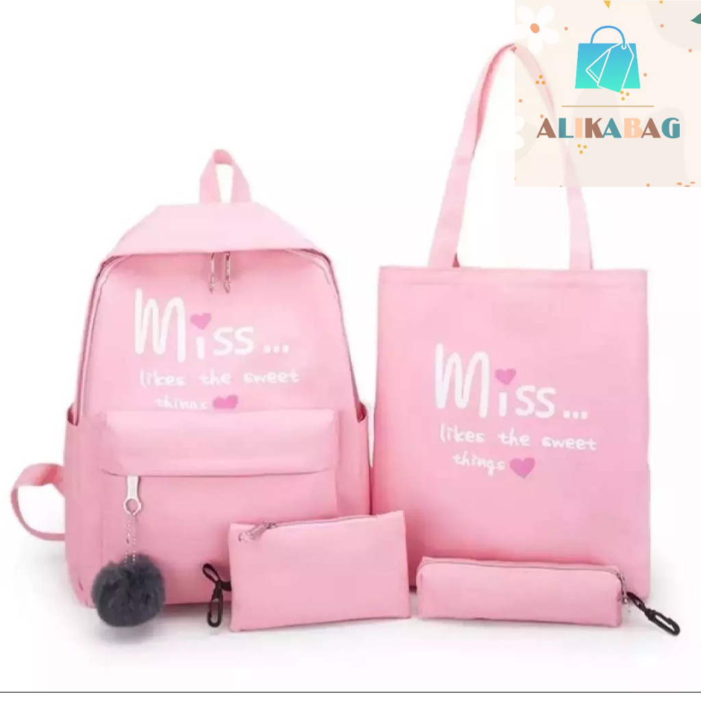 ALIKA BAG - Tas Ransel Wanita Fashion Casual Girls Backpack