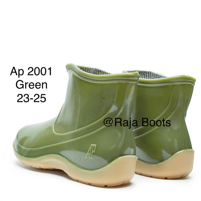 Sepatu Boot Ap Pendek Mata Kaki Hijau 2005