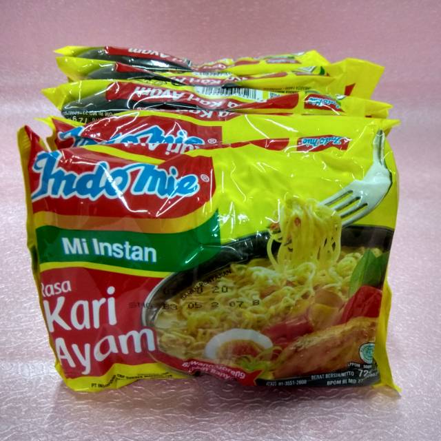 

Indomie kari ayam 5pcs