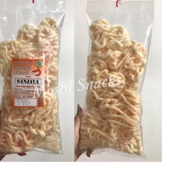 

Terlaris Kerupuk Udang Sanjaya Love isi 9 Asli Bangka / Kerupuk Bangka / Kerupuk Keriting buruan