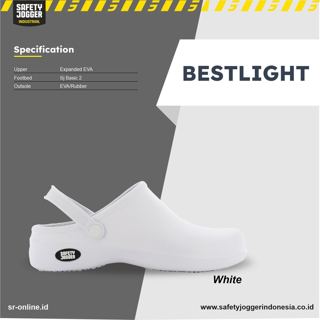 SAFETY JOGGER TYPE  BESTLIGHT WHITE SRC