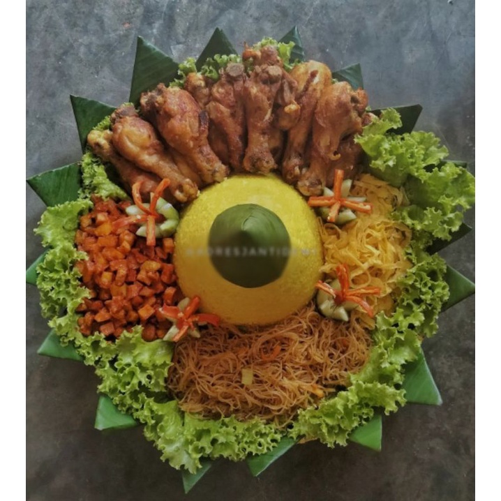 NASI TUMPENG/TUMPENG/NASI KUNING/TUMPENG TAMPAH