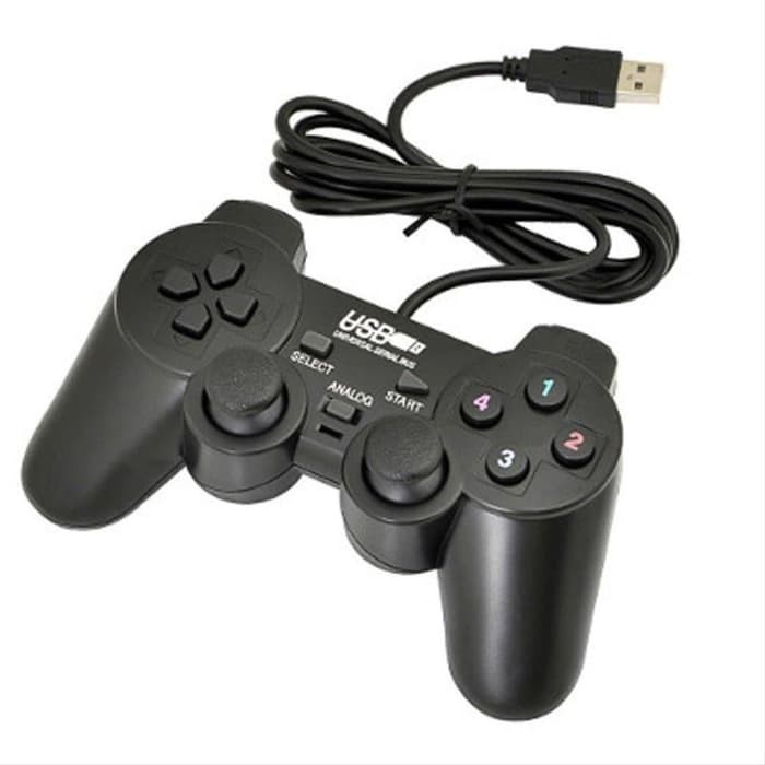 Gamepad Singel getar mono shock joypad USB