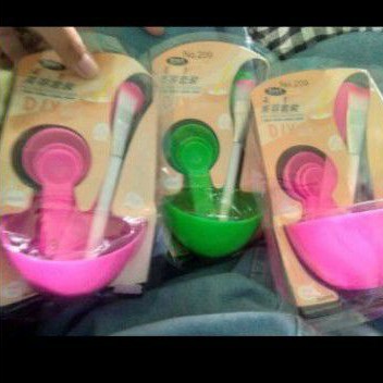 Mangkok Peracik Masker Wajah DIY 4in1 Mas Bowl Tool tempat masker