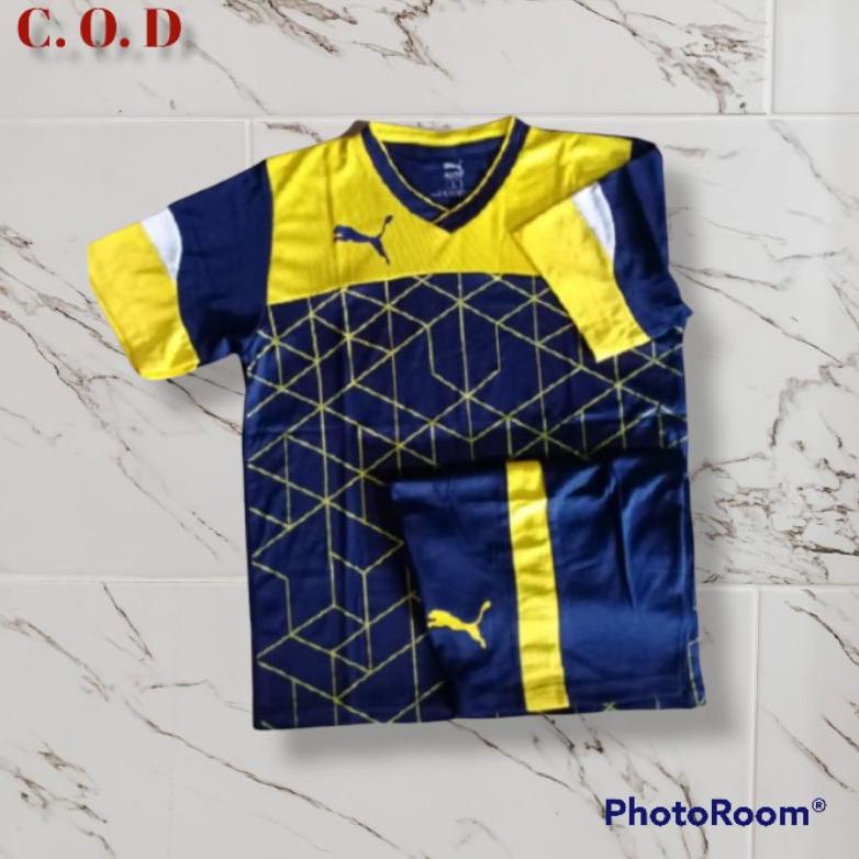 SETELAN STELAN BAJU KAOS JERSEY JERSY JERSI TRAINING OLAHRAGA  SEPAK BOLA FUTSAL PUTSAL BADMINTON VO