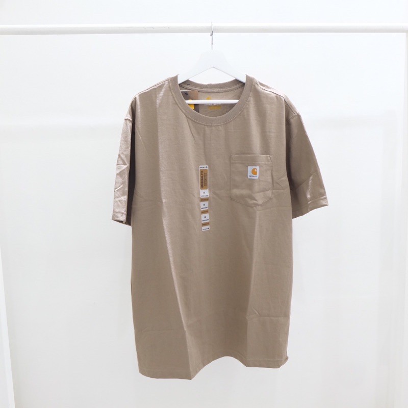 Kaos Carhartt K87 Pocket Tee Dessert Original