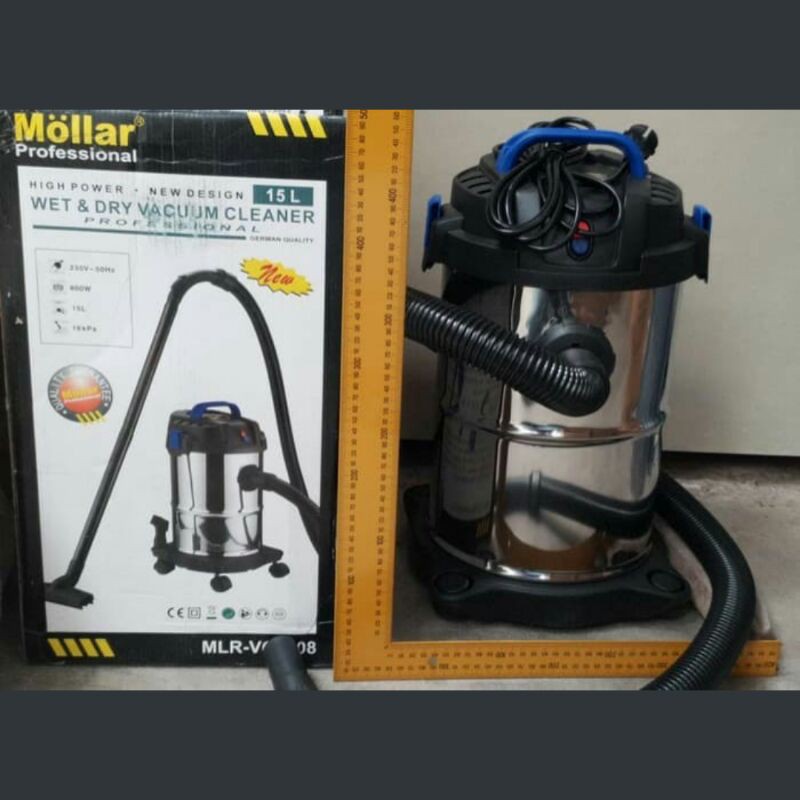 mollar vc1508 vacuum cleaner 15Liter mesin sedot debu VC 1508