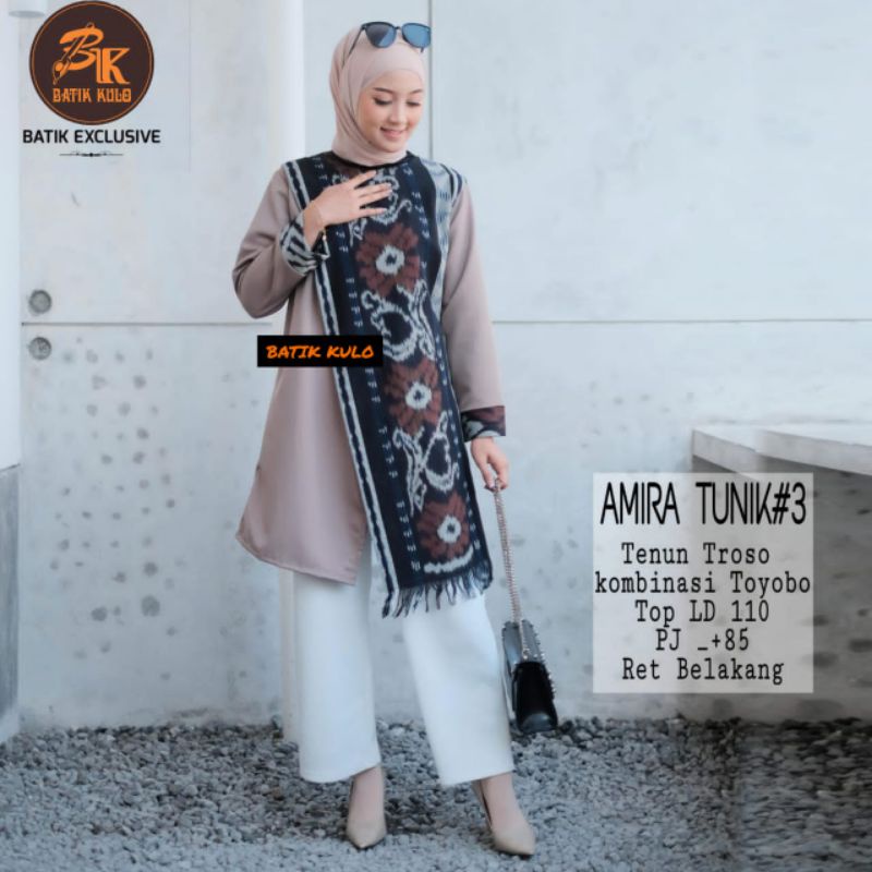 [AMIRA TUNIK #3] Baju Atasan Wanita mewah