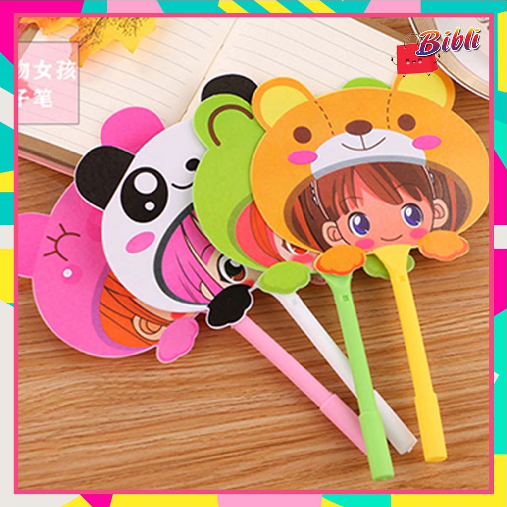 

Pulpen Kipas Karakter Animal Pena Kipas Cartoon Souvenir Lucu 813